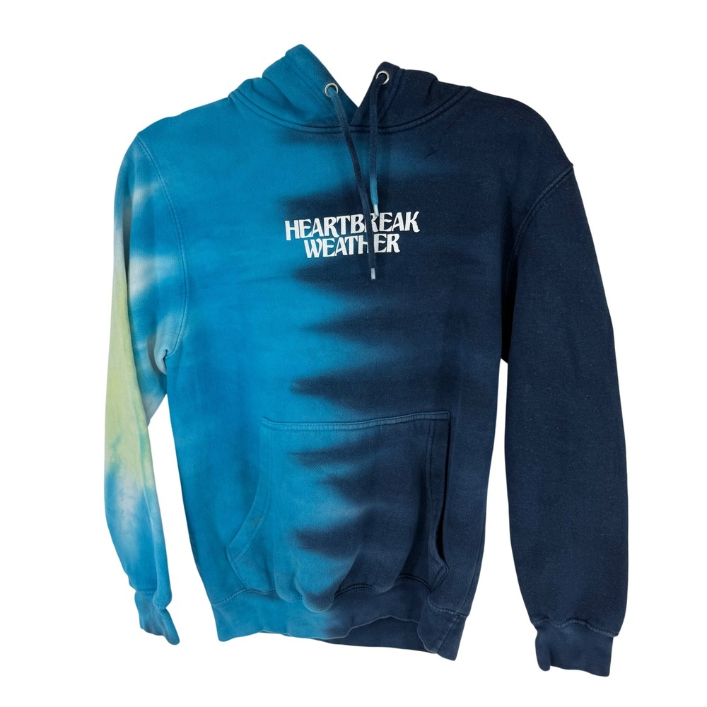 Niall Horan Heartbreak Weather Hoodie Small Blue Tie Dye Tour Merch